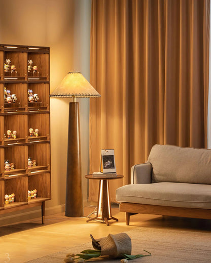 Kibo Wood Floor Lamp - Loonglight