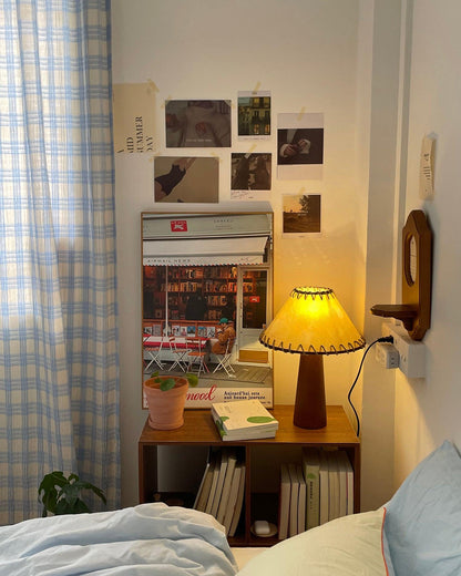 Kibo Wood Table Lamp - Loonglight