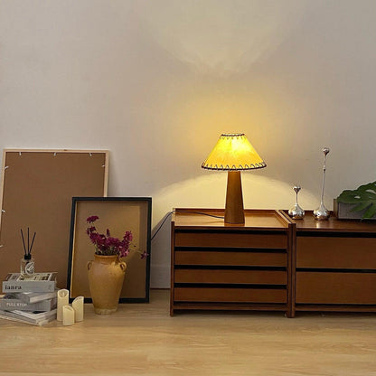 Kibo Wood Table Lamp - Loonglight