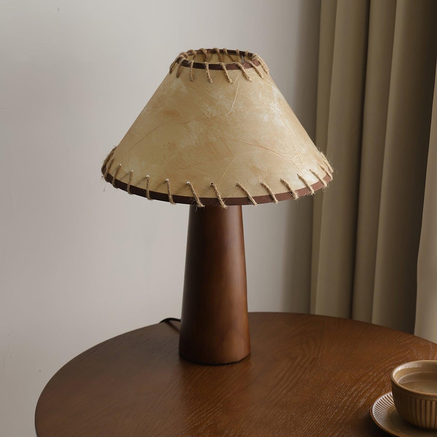 Kibo Wood Table Lamp - Loonglight
