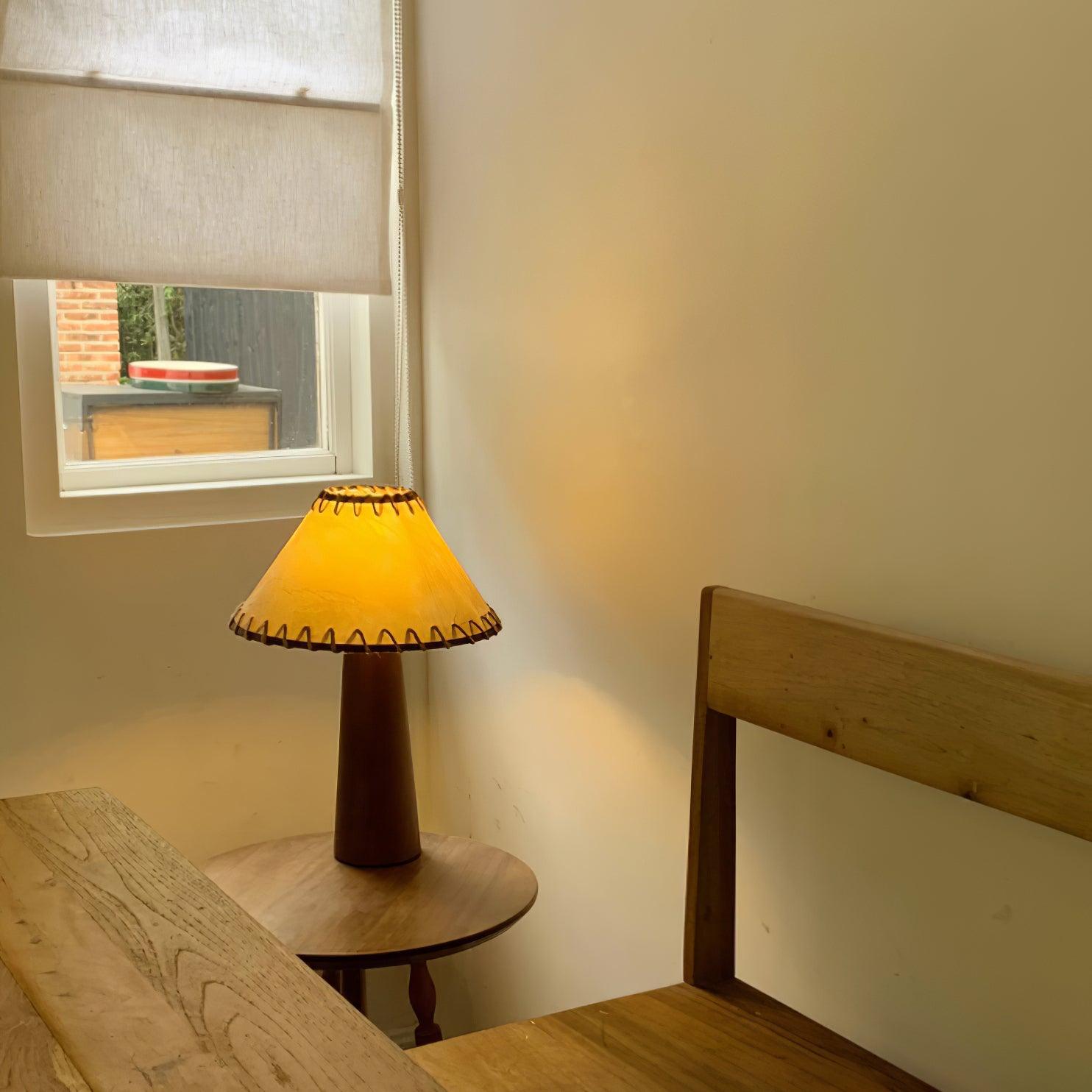 Kibo Wood Table Lamp - Loonglight