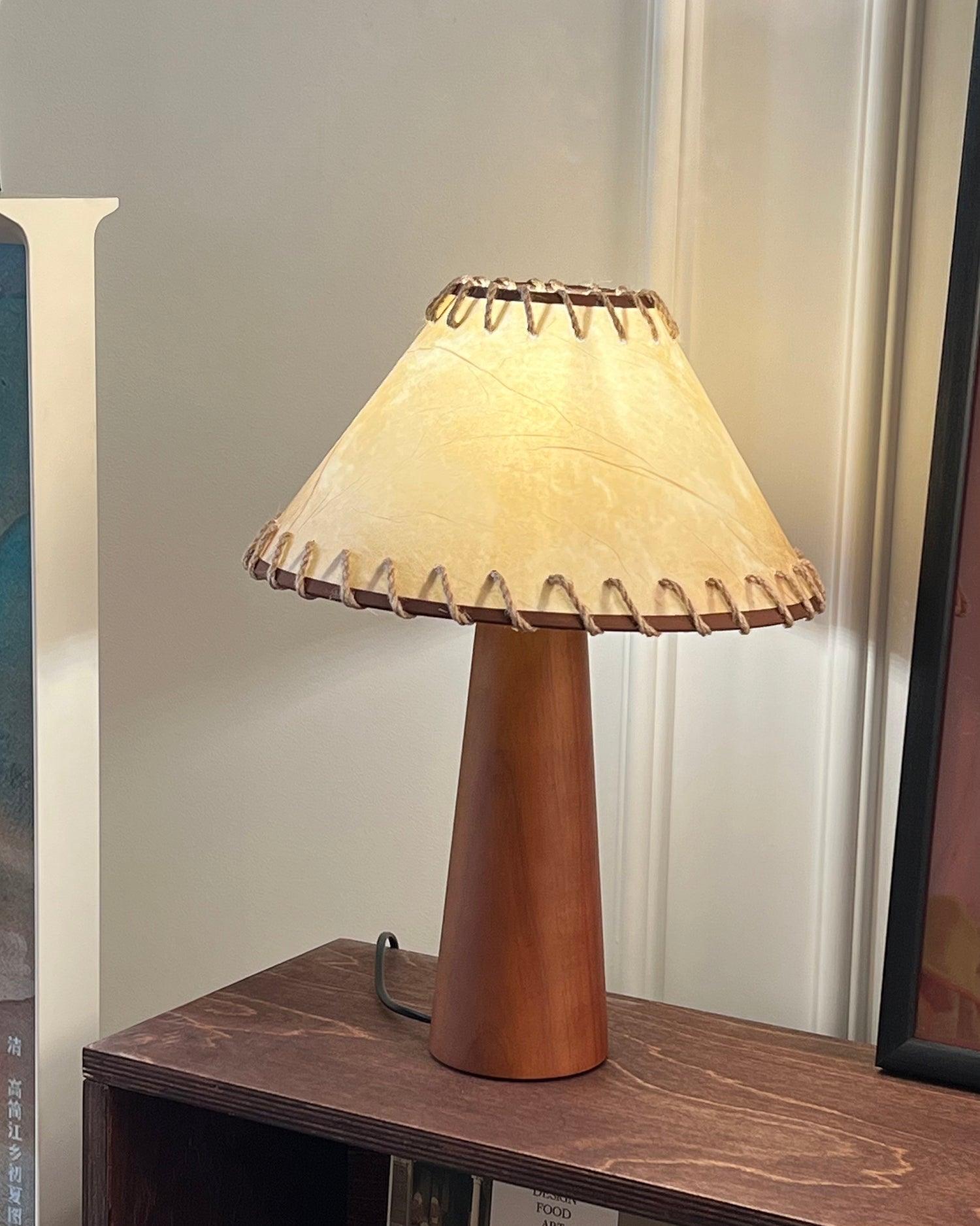 Kibo Wood Table Lamp - Loonglight