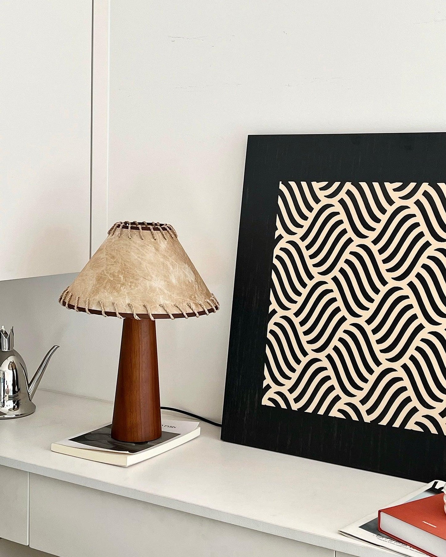 Kibo Wood Table Lamp - Loonglight