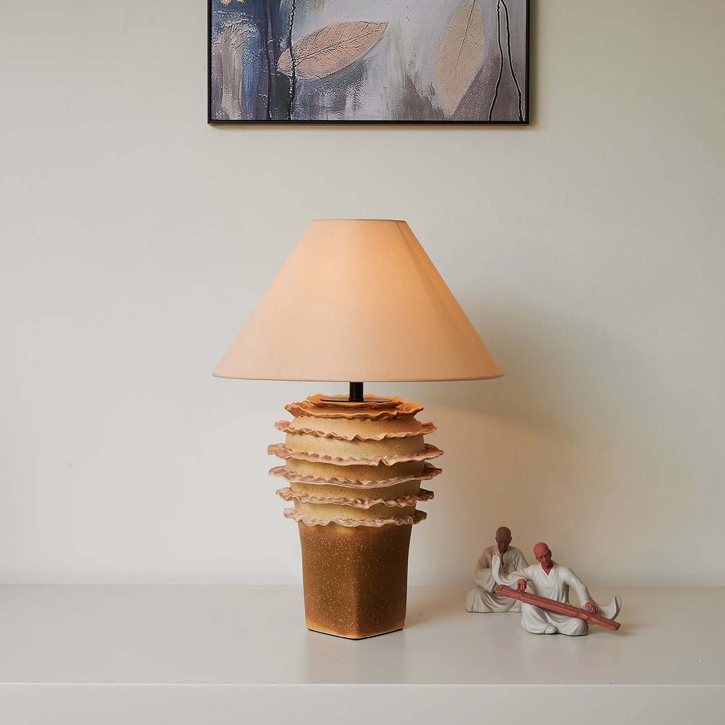 Kigelia Ceramics Table Lamp - Loonglight