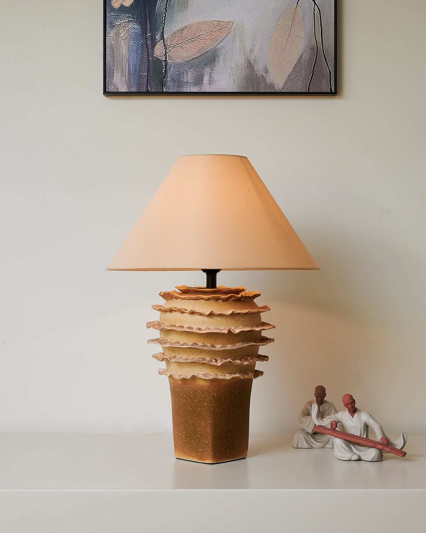 Kigelia Ceramics Table Lamp - Loonglight