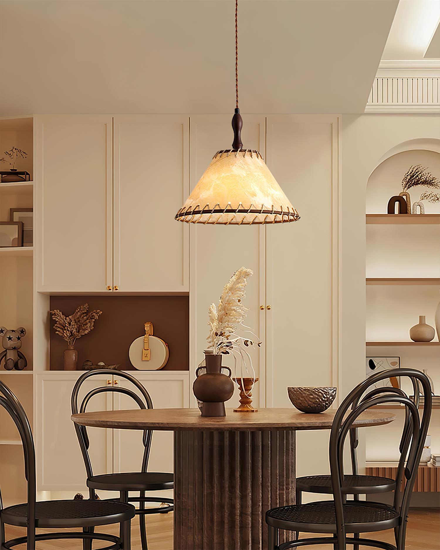 Kiko Fabric Pendant Light - Loonglight