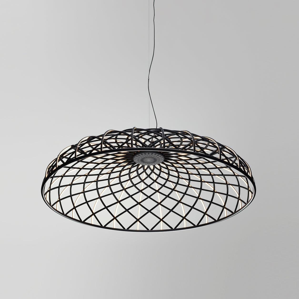 Reticulated Metal Pendant Light - Loonglight