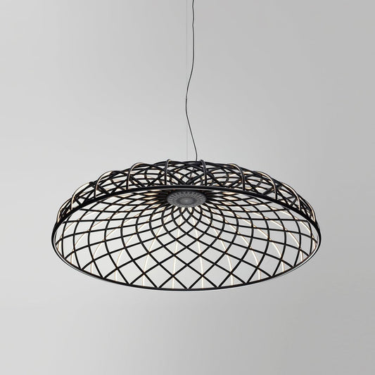 Reticulated Metal Pendant Light - Loonglight
