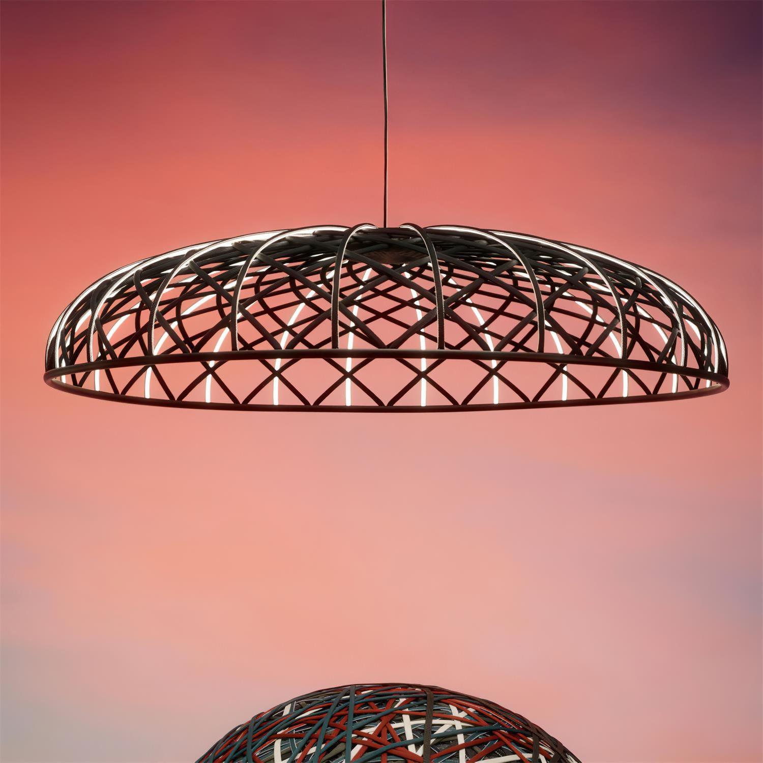 Reticulated Metal Pendant Light - Loonglight