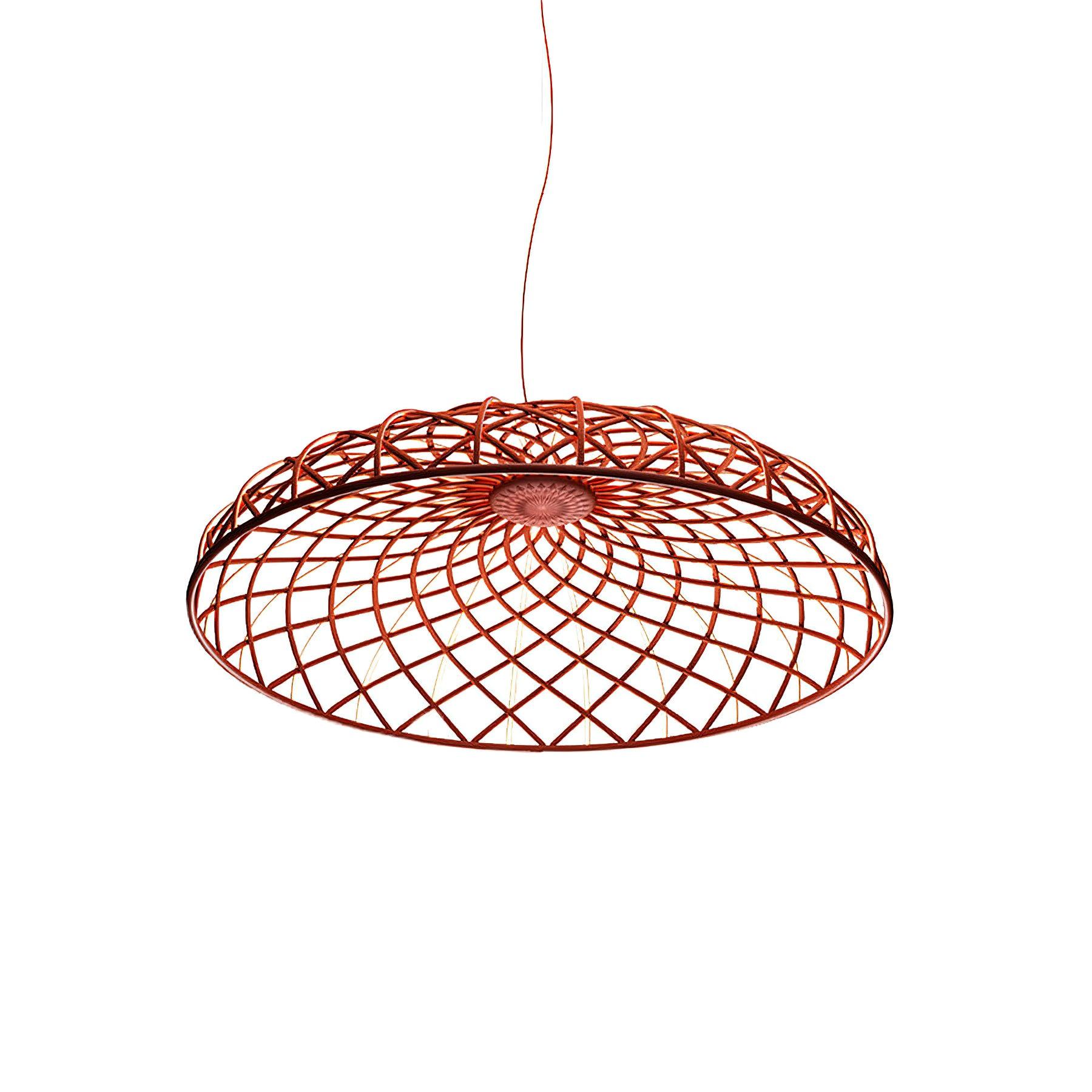 Reticulated Metal Pendant Light - Loonglight