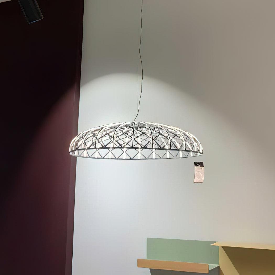 Reticulated Metal Pendant Light - Loonglight