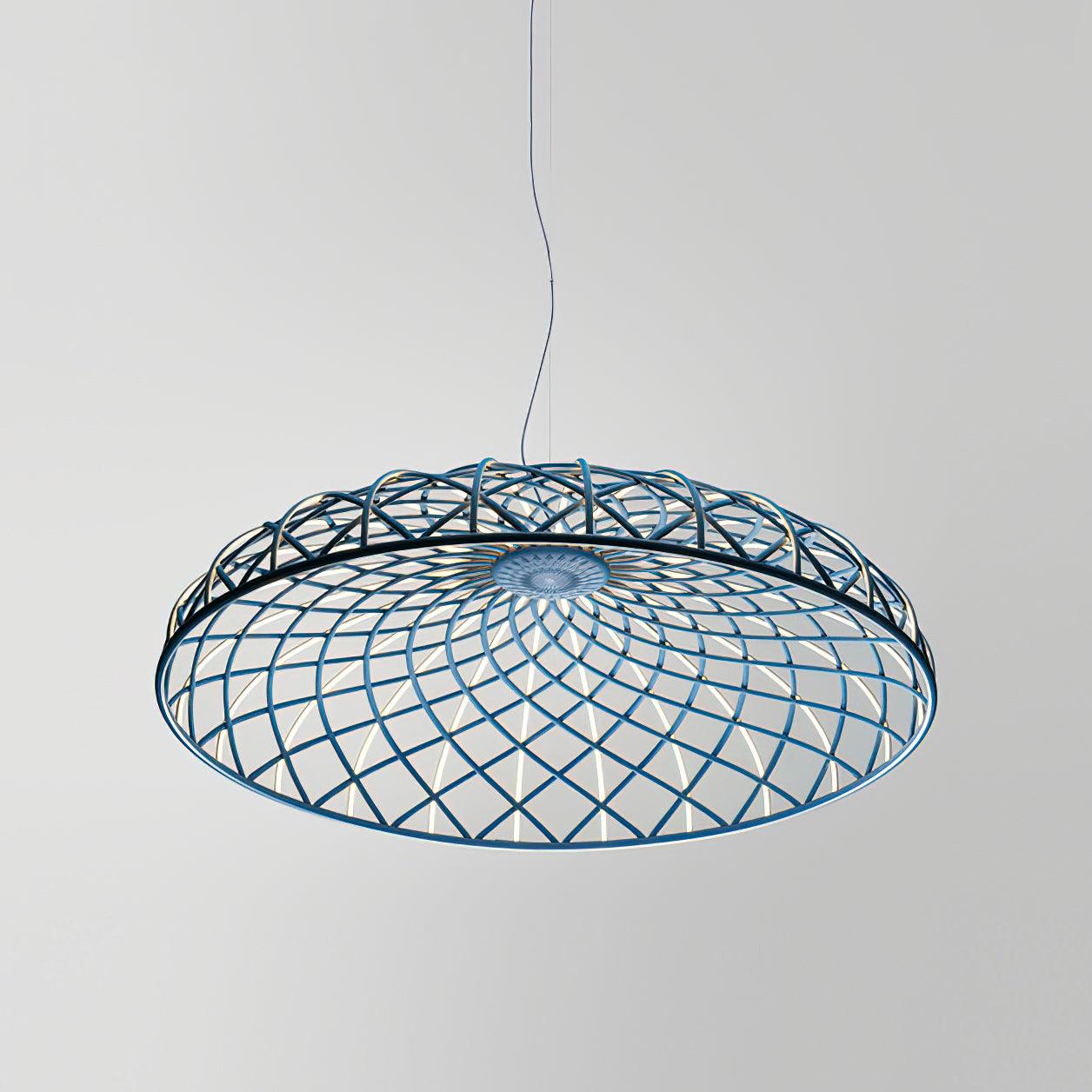 Reticulated Metal Pendant Light - Loonglight