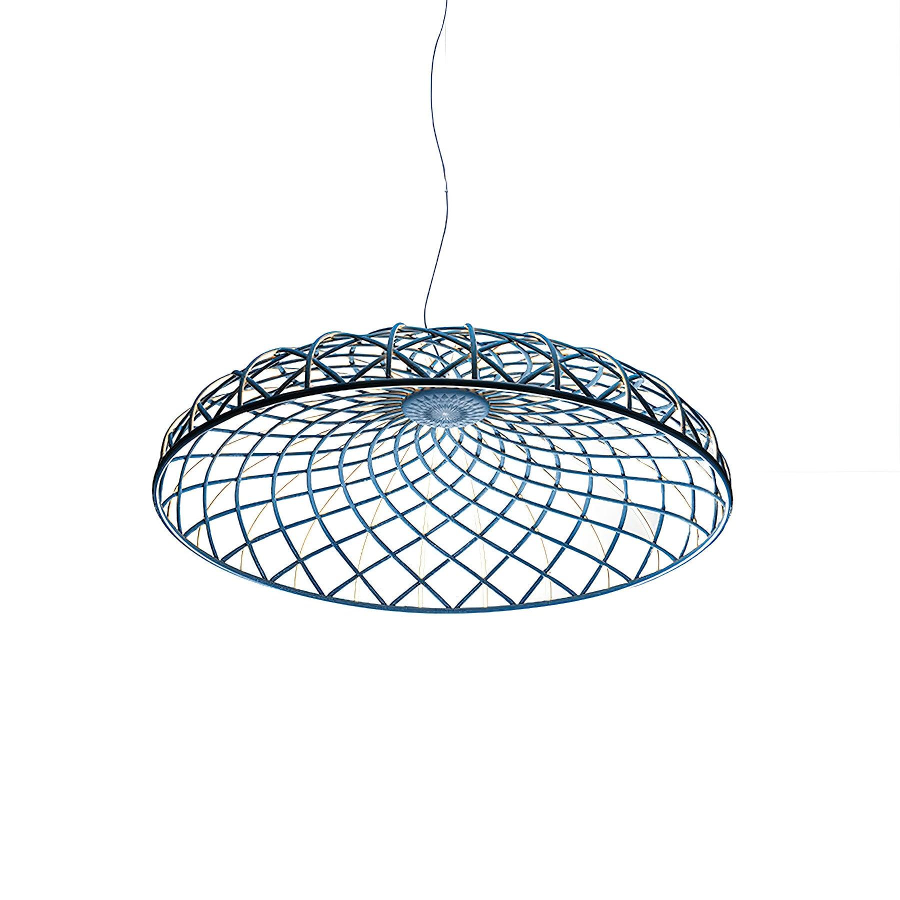 Reticulated Metal Pendant Light - Loonglight