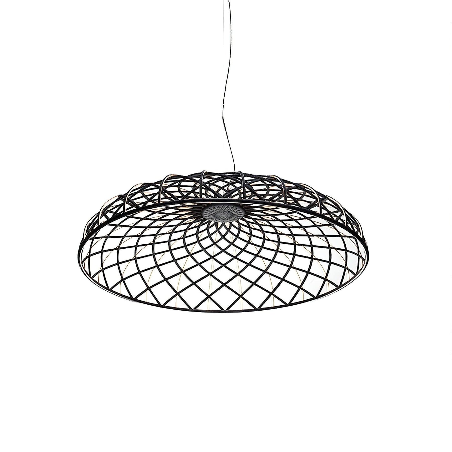 Reticulated Metal Pendant Light - Loonglight