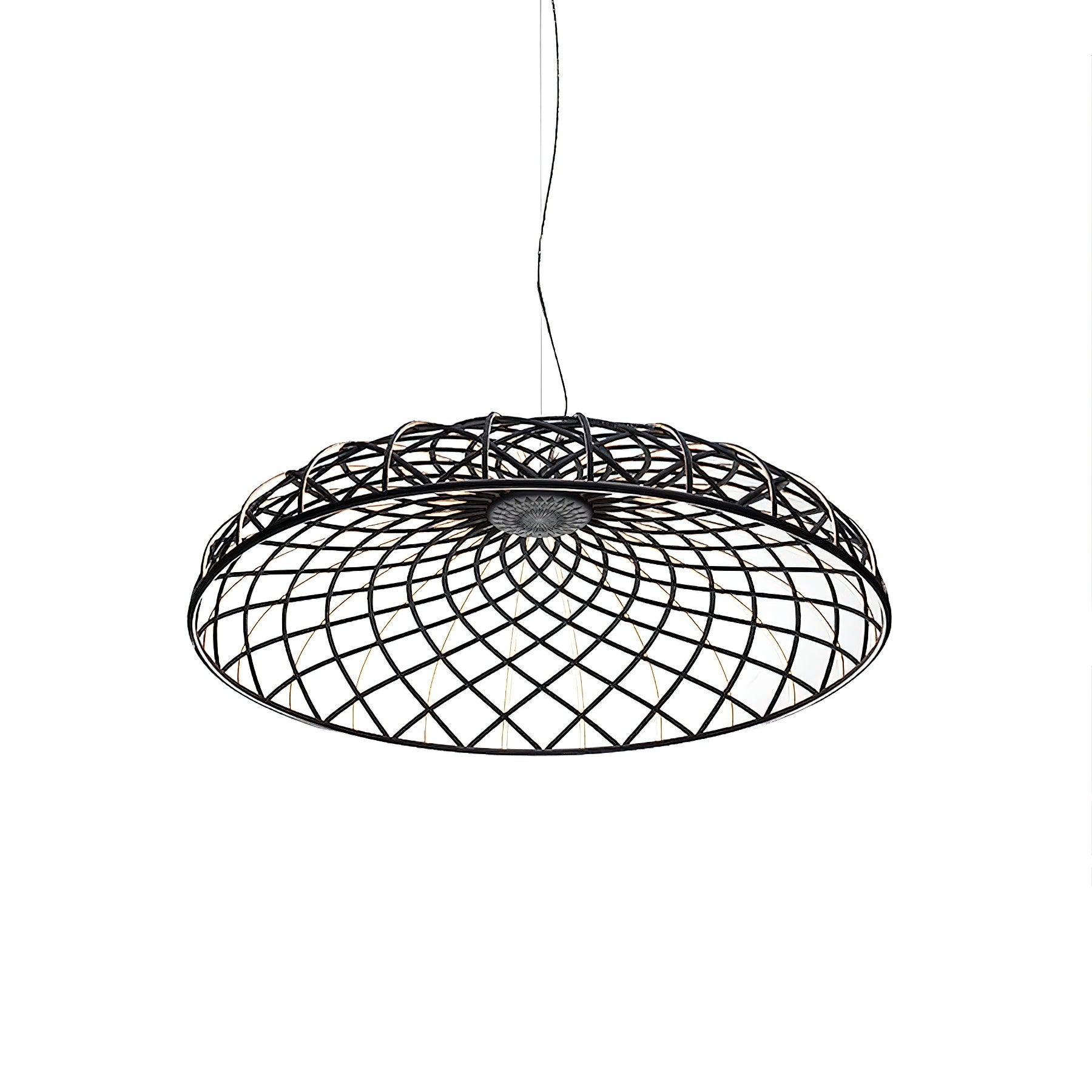 Reticulated Metal Pendant Light - Loonglight