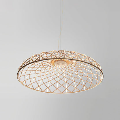 Reticulated Metal Pendant Light - Loonglight