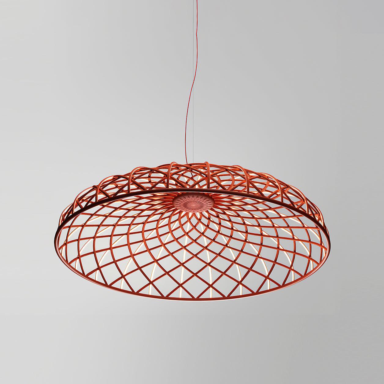 Reticulated Metal Pendant Light - Loonglight