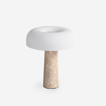 Kine Travertine Table Lamp - Loonglight