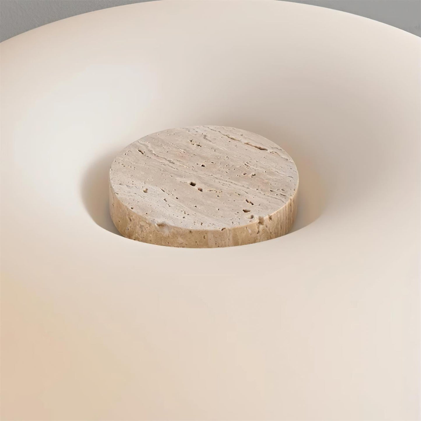 Kine Travertine Table Lamp - Loonglight