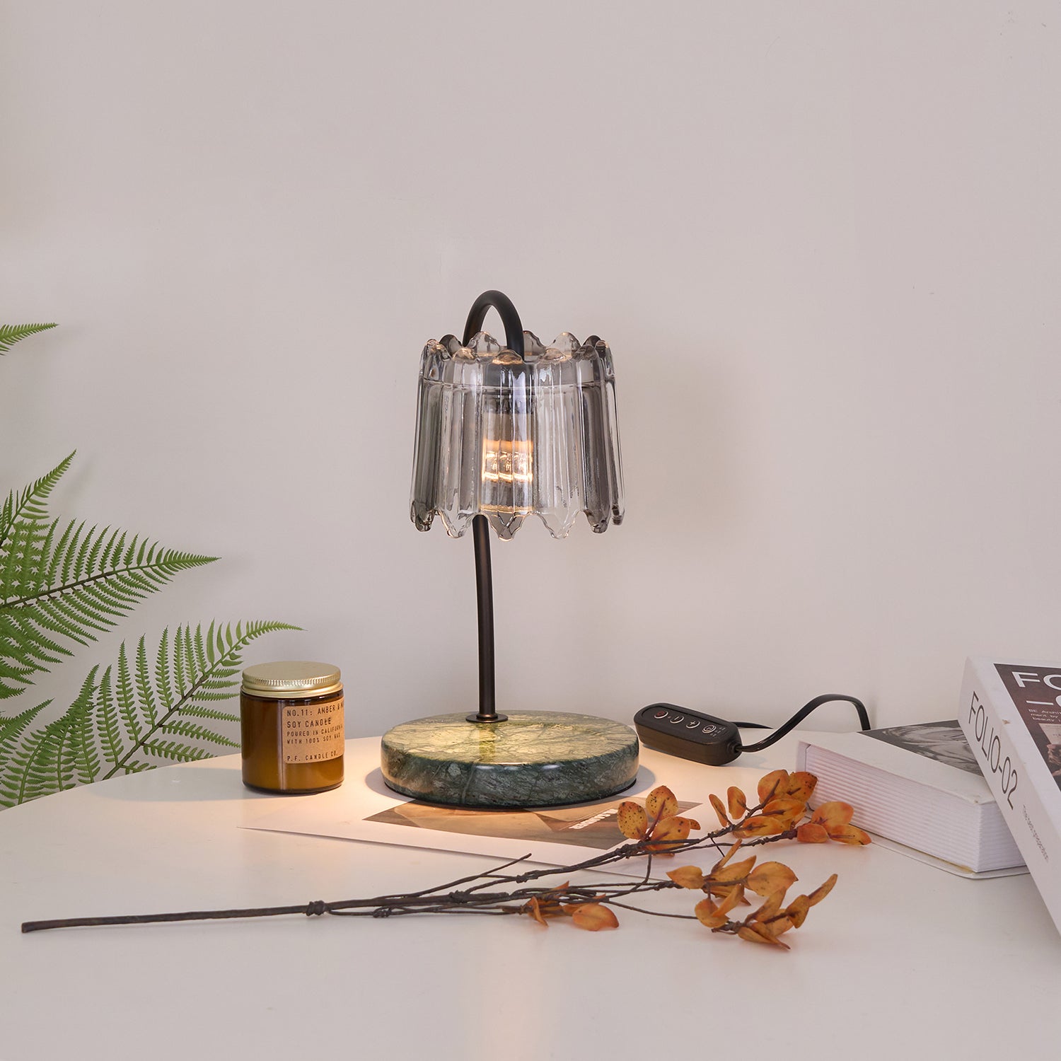 Kingsley Candle Warmer Lamp - Loonglight