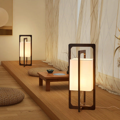 Kiri Wood Floor Lamp - Loonglight
