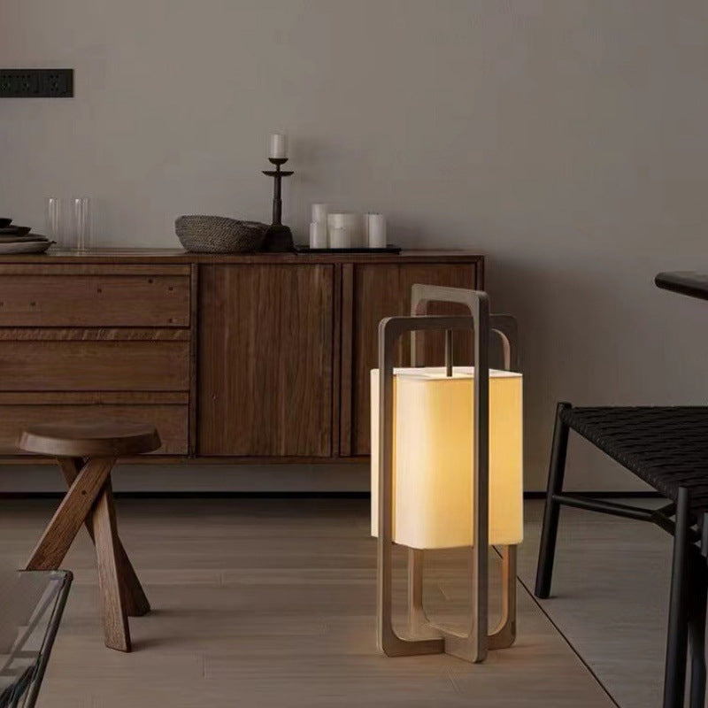 Kiri Wood Floor Lamp - Loonglight