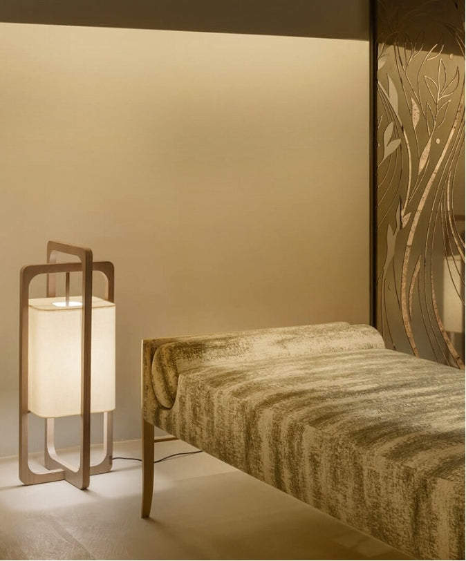Kiri Wood Floor Lamp - Loonglight