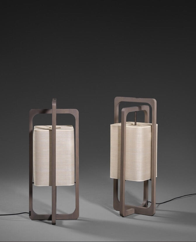 Kiri Wood Floor Lamp - Loonglight