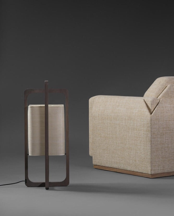 Kiri Wood Floor Lamp - Loonglight