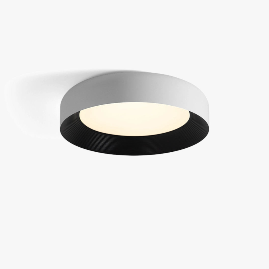 LOONG Round Flush Mount Ceiling Light White