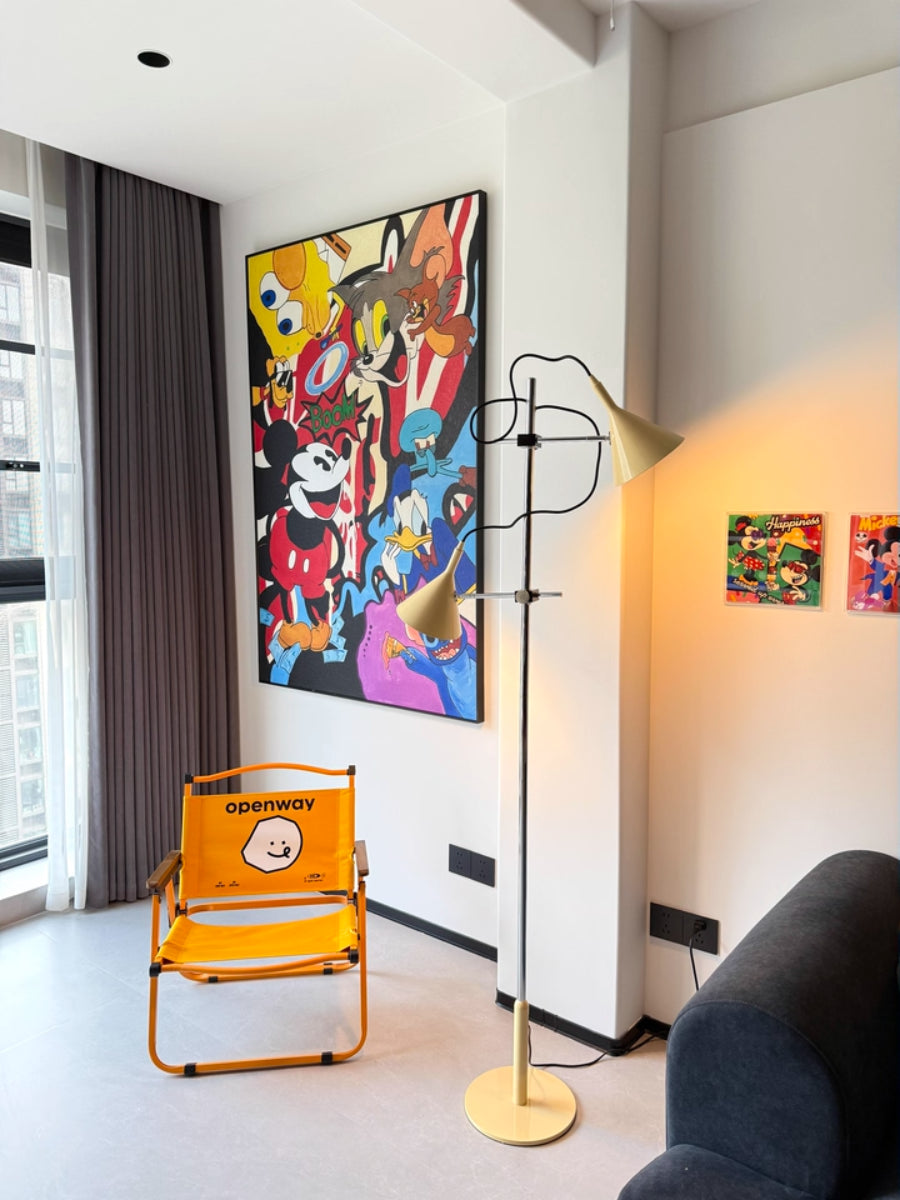 Laiton Floor Lamp - Loonglight