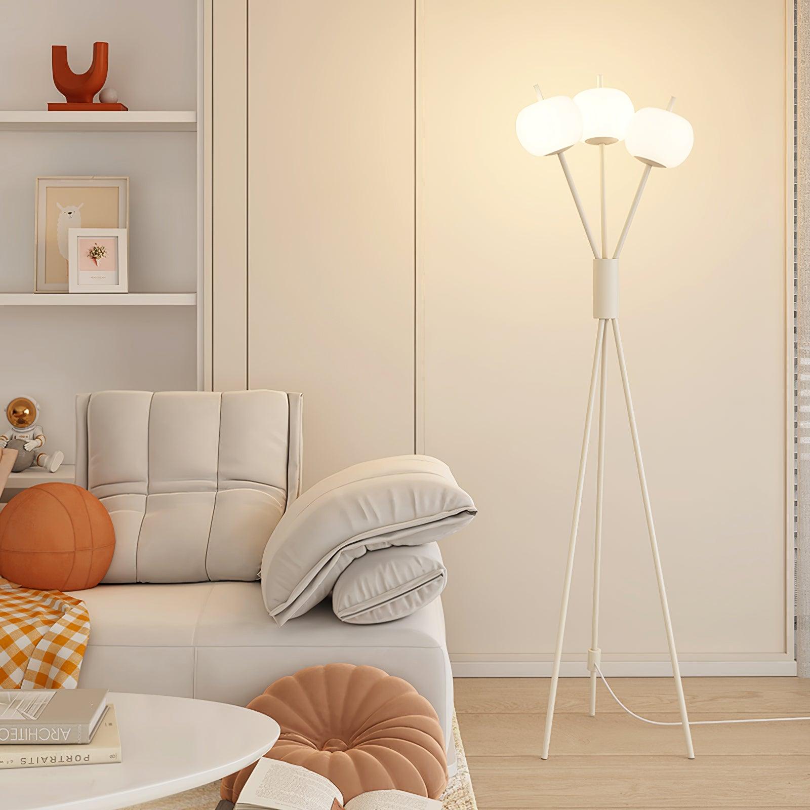 Lancy Three Light Floor Lamp - Loonglight