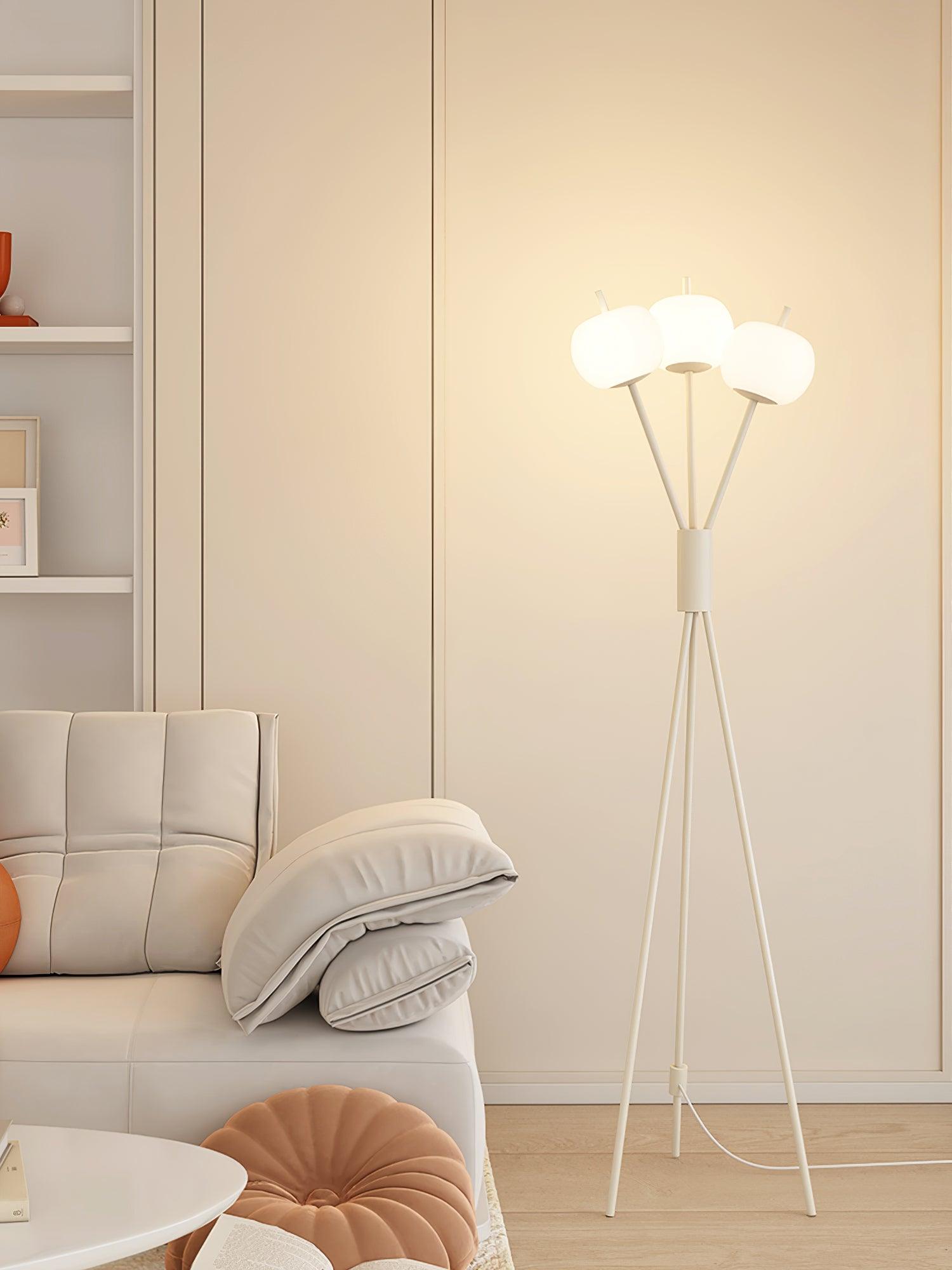 Lancy Three Light Floor Lamp - Loonglight