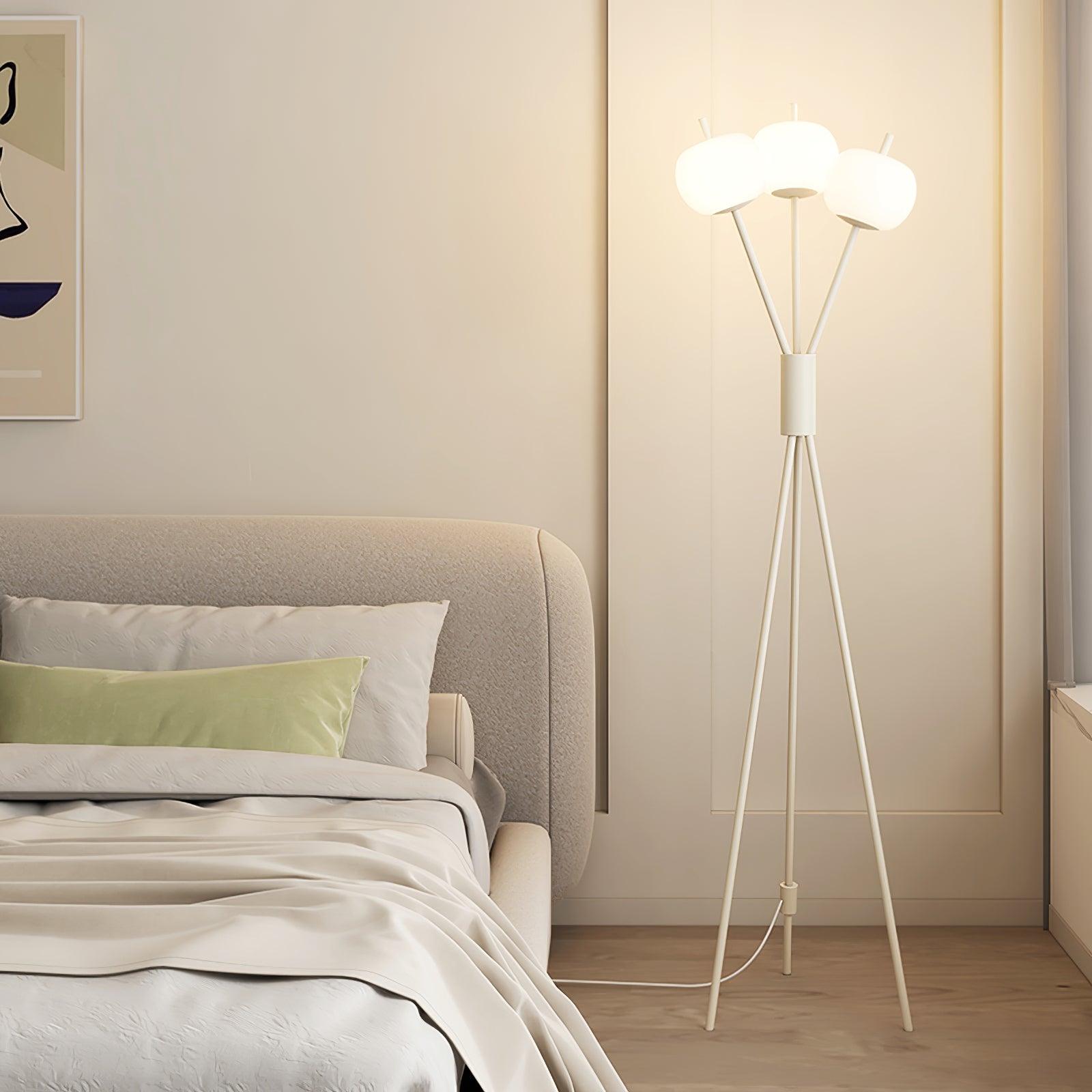 Lancy Three Light Floor Lamp - Loonglight