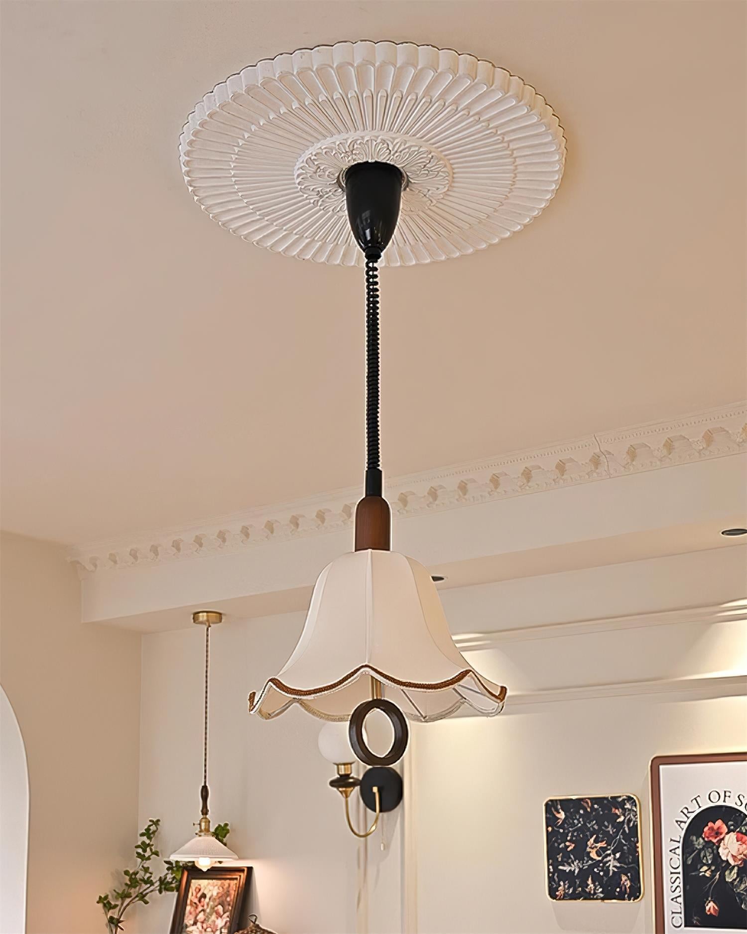Lanna Bell Pendant Light - Loonglight