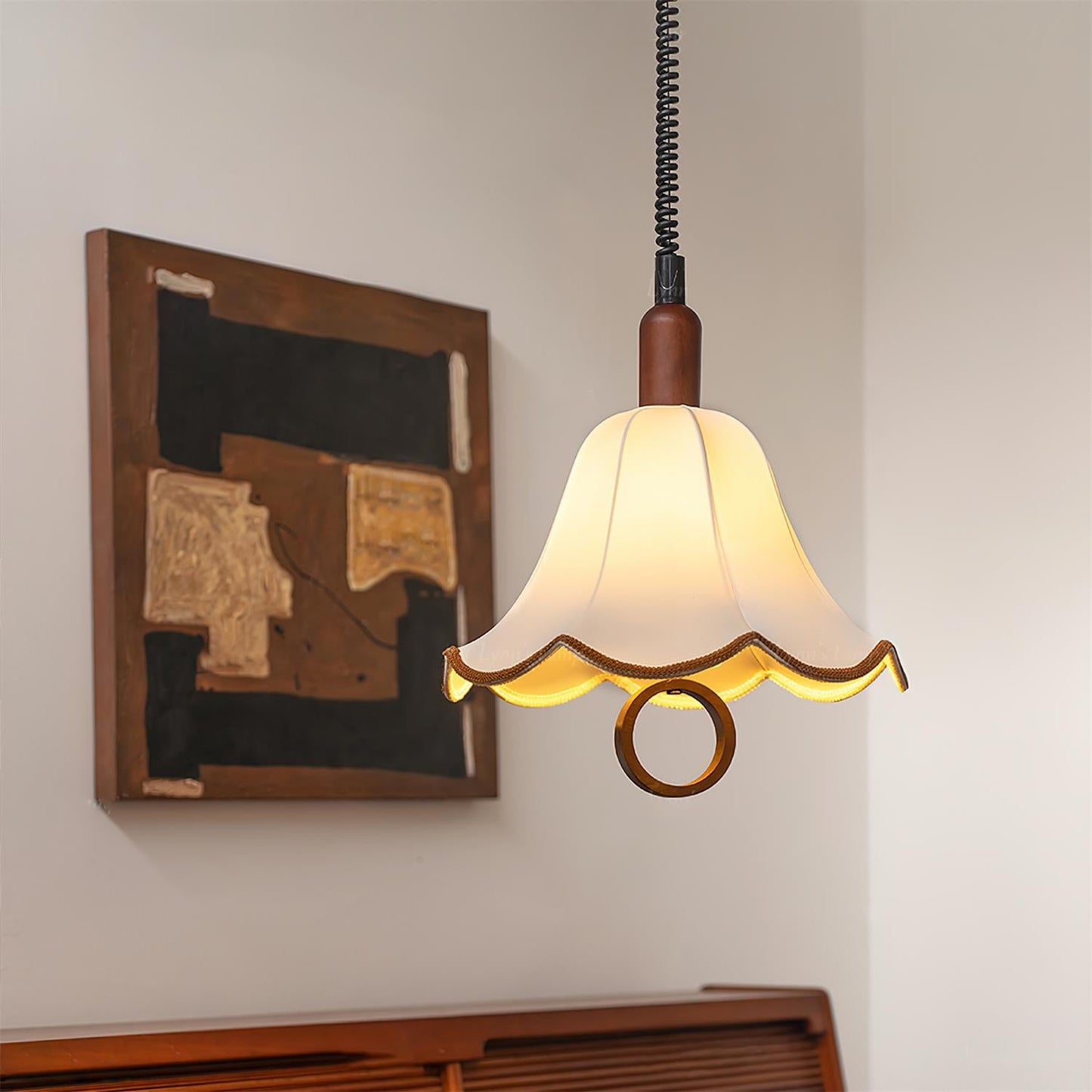 Lanna Bell Pendant Light - Loonglight