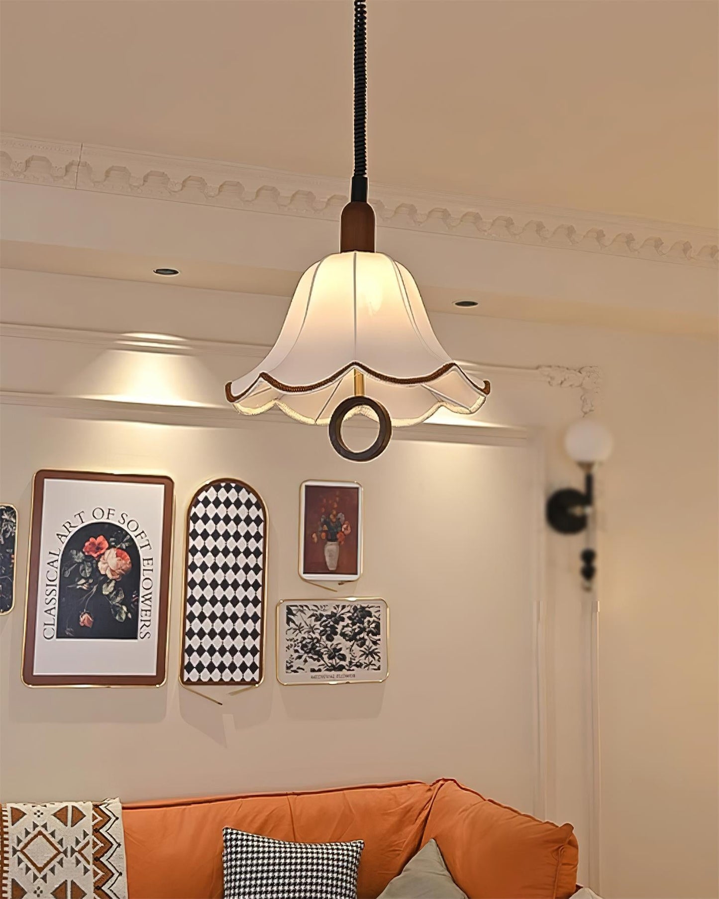 Lanna Bell Pendant Light - Loonglight