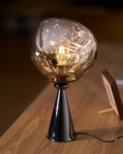 Lava Cone Fat Table Lamp - Loonglight
