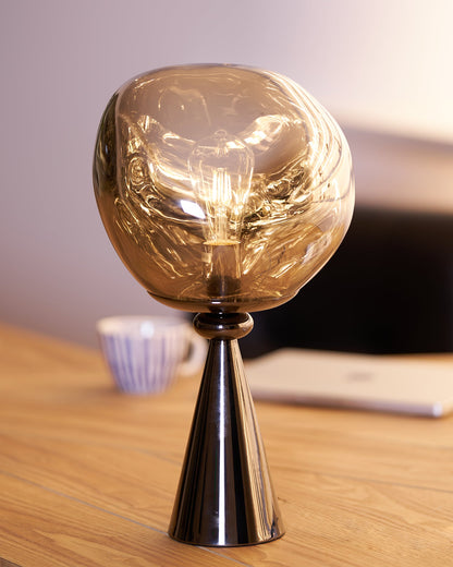 Lava Cone Fat Table Lamp - Loonglight