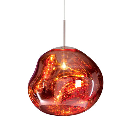 Lava Pendant Light Red