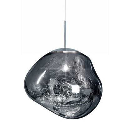 Lava Pendant Light silver