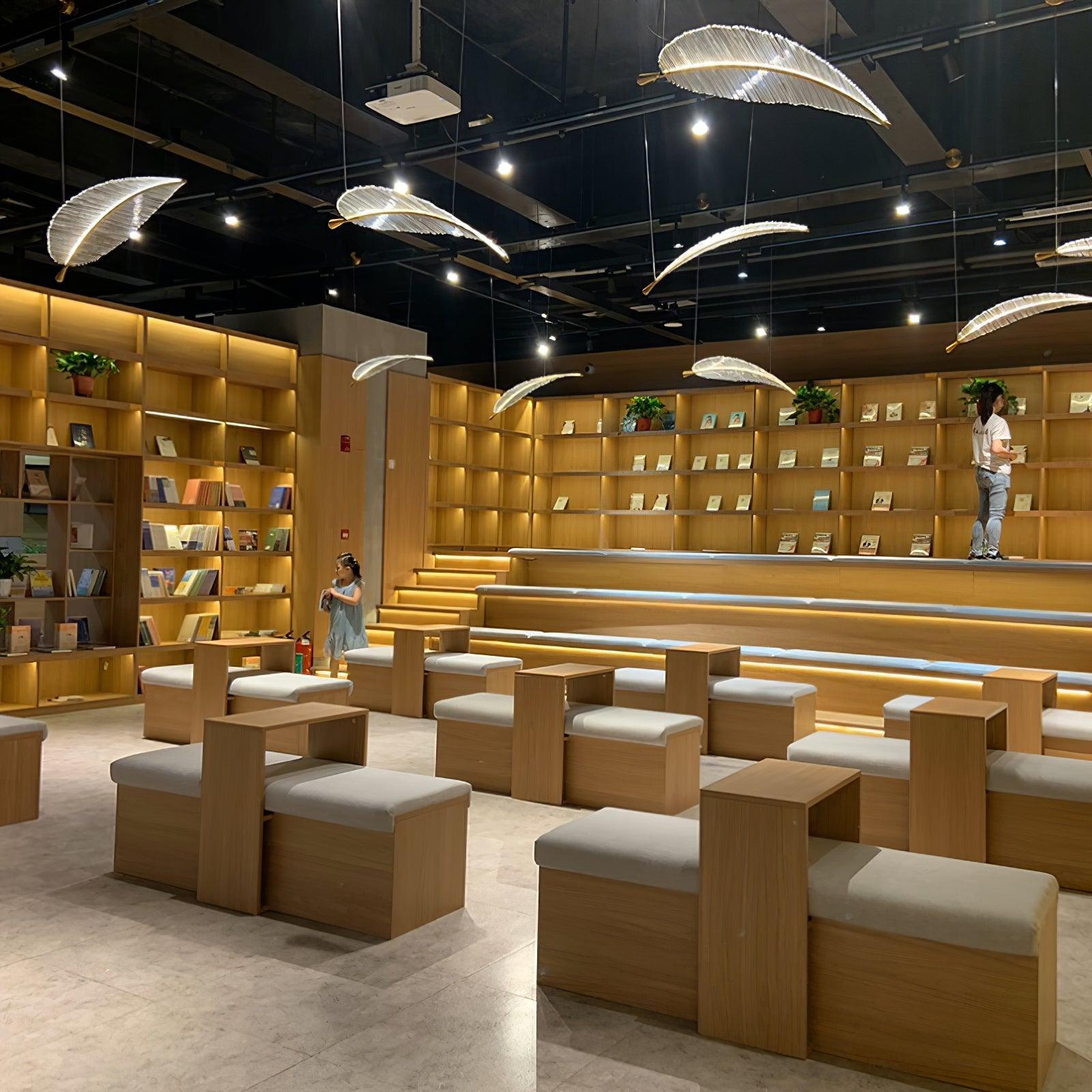 Banana Leaf LED Chandelier - Loonglight