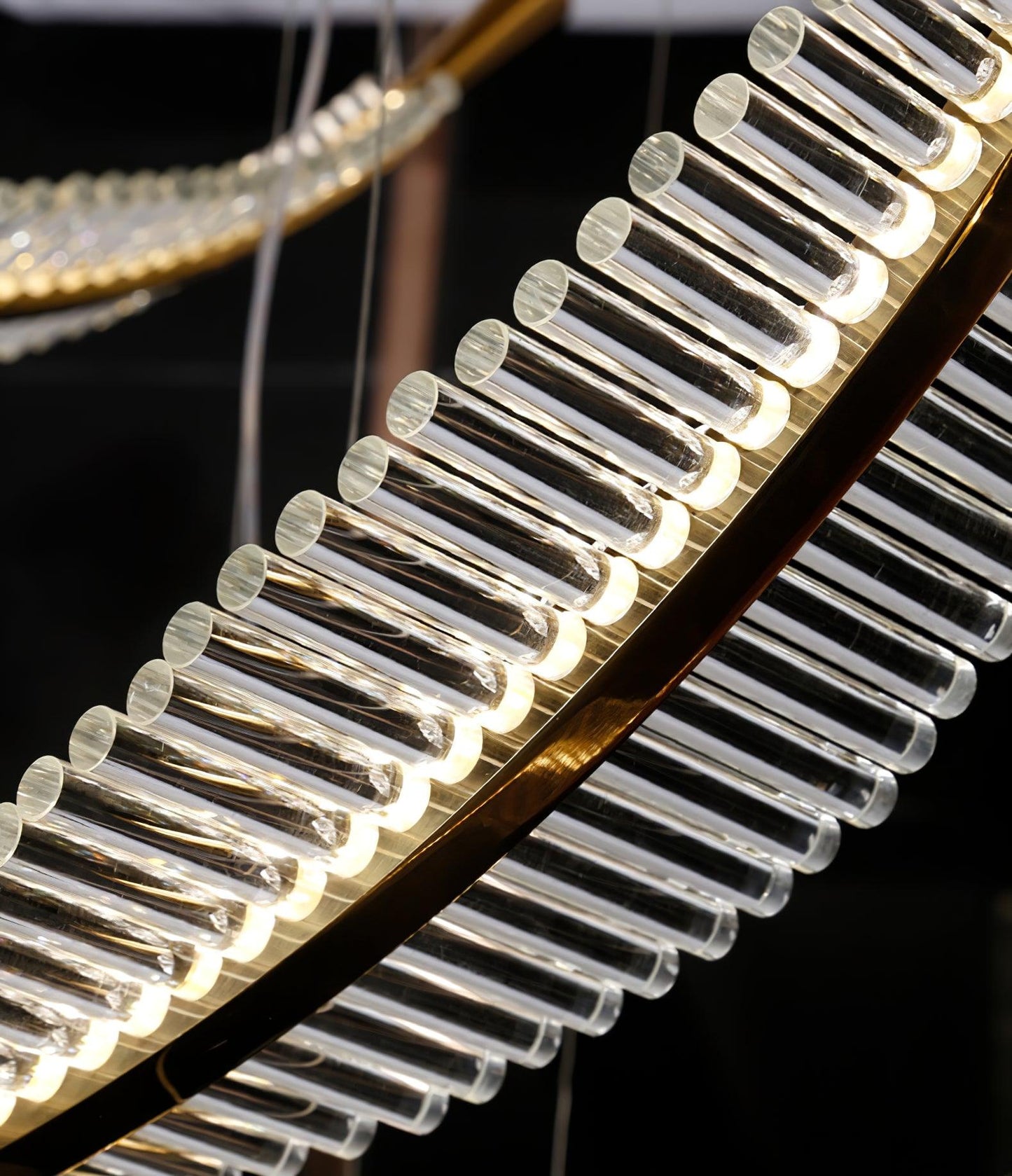 Banana Leaf LED Chandelier - Loonglight