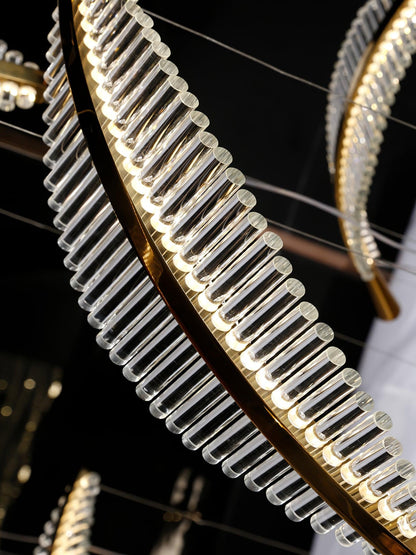 Banana Leaf LED Chandelier - Loonglight