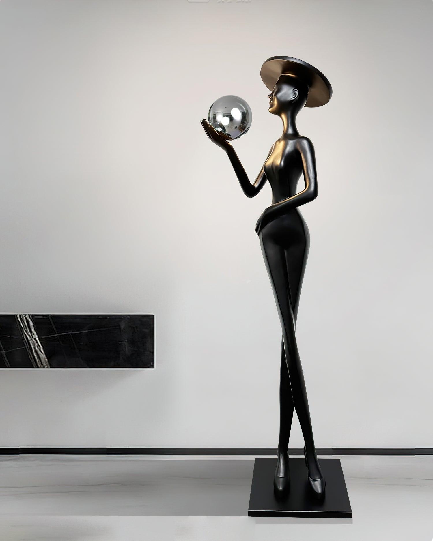 Lexa Sculpture Floor Lamp - Loonglight