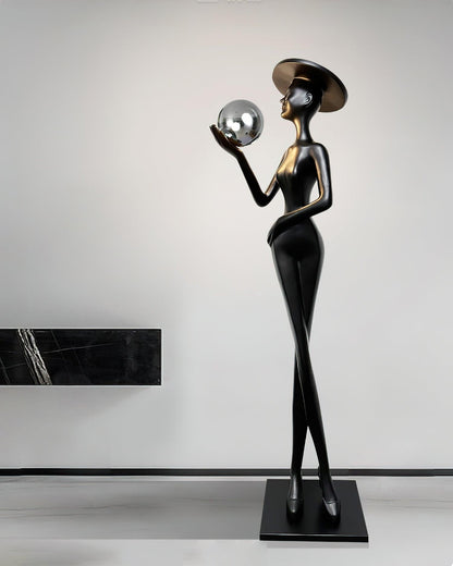 Lexa Sculpture Floor Lamp - Loonglight