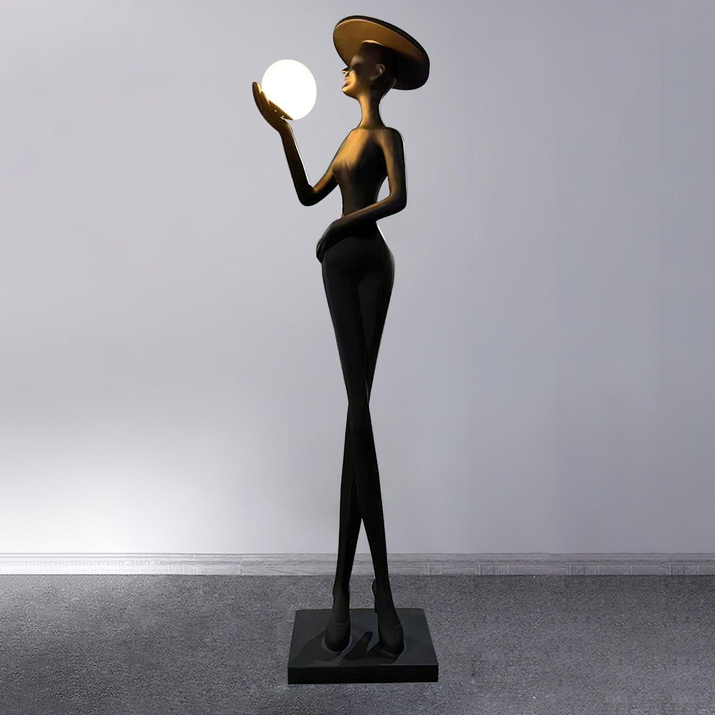 Lexa Sculpture Floor Lamp - Loonglight