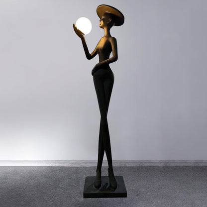 Lexa Sculpture Floor Lamp - Loonglight