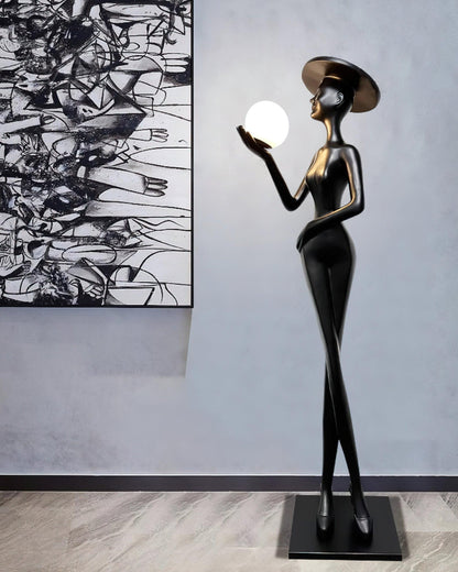 Lexa Sculpture Floor Lamp - Loonglight