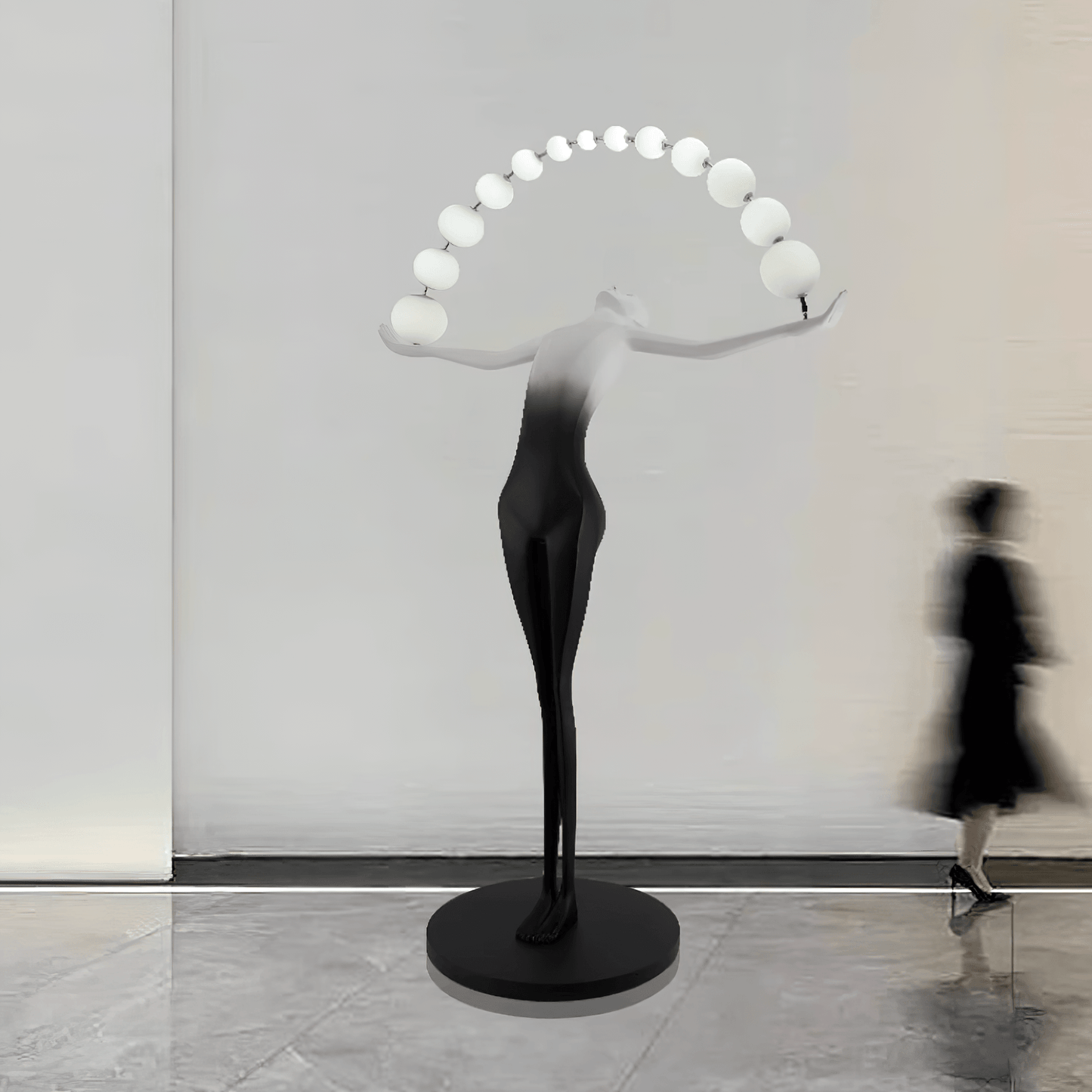 Liberty Sculpture Floor Lamp - Loonglight